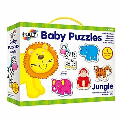 UK Galt Toys Baby Puzzles Jungle Jigsaw Puzzles For Kids Ages 18 Months Plus Uk • £9.73