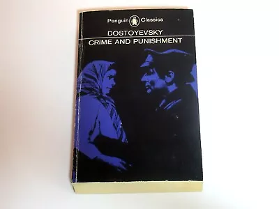 Vtg PB 1971 Penguin Classics Crime And Punishment Fyodor Dostoyevsky U.K. Print • $10