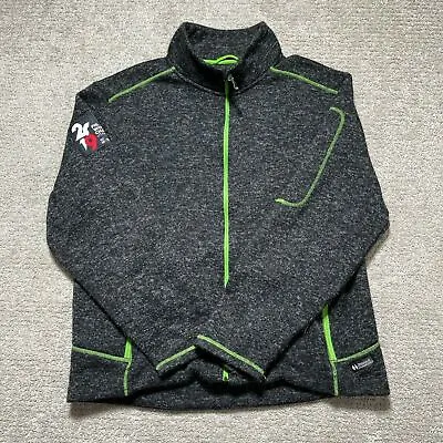 Double Diamond Fleece 2019 Fis World Champs Jacket Adult Extra Large Gray Green • $25