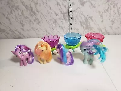 Vintage My Little Pony G3 Breezies With Train Carts • $39.99