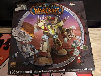 Sealed In Box World Of Warcraft Mega Bloks Set 91045 Goblin Shredder • $58