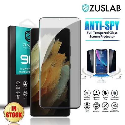 For Samsung Galaxy S24 S23 S22 S21 S20 FE Ultra + Privacy Glass Screen Protector • $8.96