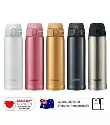 Japan Zojirushi Stainless Steel Mug Vacuum Insulated Drinking Bottle 480ML SM-TA • $55.99