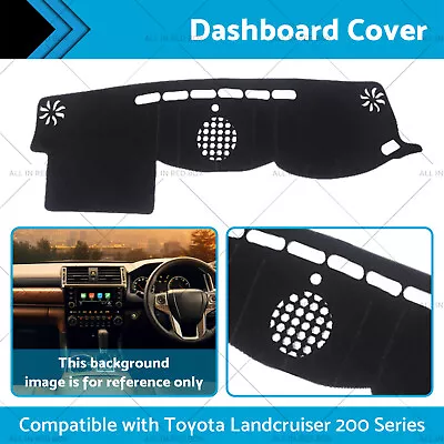 Dash Mat Suitable For Toyota Landcruiser 200 Series Series 3 VX GXL 2015-2021 • $56.59