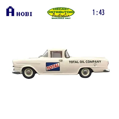 DDA 1:43 Scale 1960 Holden FB Ute Total Fuel Diecast Model Car White  • $69.53