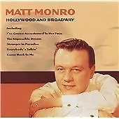 Matt Monro : Hollywood And Broadway CD (2001) Expertly Refurbished Product • £2.13