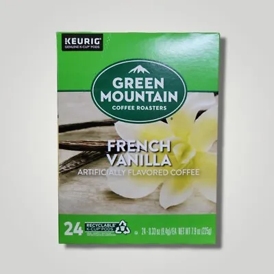 $15.99 • Buy Green Mountain French Vanilla Keurig Single-Serve Coffee K-Cup Pods 24 Count Box