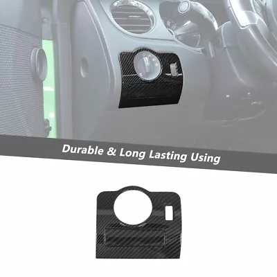 Headlight Switch Button Panel Trim Cover For Ford Mustang 2009-2013 Carbon Fiber • $18.99