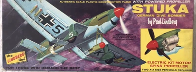 $34.99 • Buy Vintage Lindberg STUKA German Dive Bomber W/ Powered Propeller #306M:100 ~ 1:48