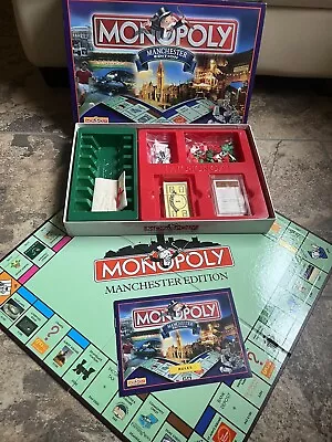 Monopoly Manchester Edition Board Game Complete 1999 Winning Moves • £15.99