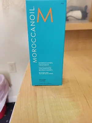 100ml *   Moroccanoil Treatment Original W/Pump 3.4oz / 100ml Gorgeous BLUE BOX • $42