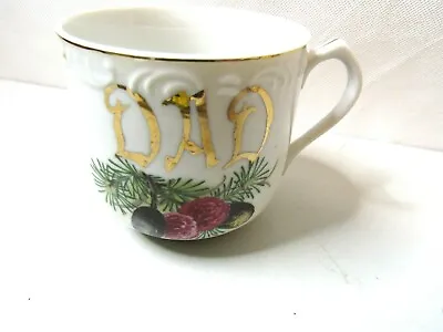 Vintage Dad Ceramic Large White Coffee Mug Cup • $12