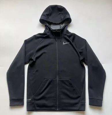 Mens Nike Therma Sphere Training Jacket 860511-010 Black Small • $29.99