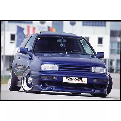 ✅ Rieger Tuning Front Lip Spoiler Vento/Jetta Mk3 FREE SHIPPING ✅ • $275