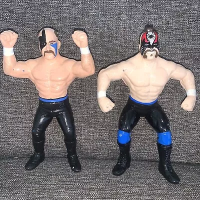 £60 • Buy WWE Custom Legion Of Doom LOD Retro WWF WCW Hawk And Animal Hasbro Galoob