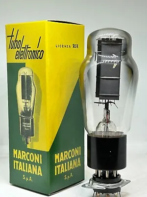 5X4 Tube Nos Marconi Italy Rectifier Tubes DD Getter Upper Grey (U52 5U4G CV575) • $249