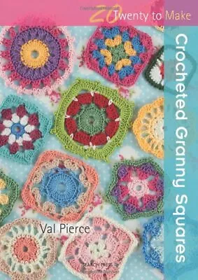 Crocheted Granny Squares (Twenty To Make)-Val Pierce • £4.42