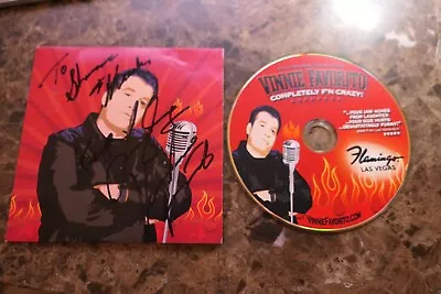 Vinny Favorito Completely F'N Crazy CD Flamingo Las Vegas SIGNED AUTOGRAPHED • $19.98