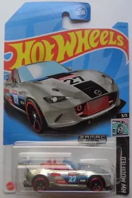 2023 Hot Wheels HW MODIFIED 5/5 '15 Mazda MX-5 Miata 114/250 (Zamac) • $2.50