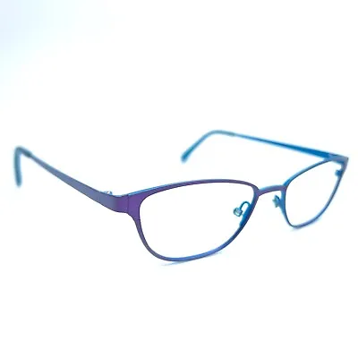 MODO 4202 Purple Blue Eyeglasses Frame 48-16-138 Full Rim Metal Eyewear • $34.99