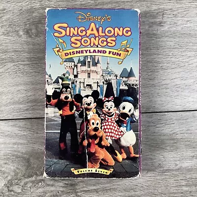 Disneys Sing Along Songs - Disneyland Fun: Its A Small World (VHS 1993) • $10
