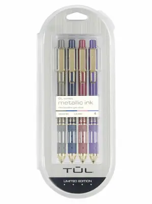$17.95 • Buy TUL Limited Edition Metallic Ink Retractable Gel Pens, 0.8 Medium