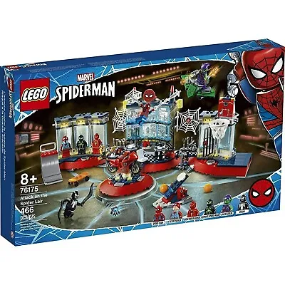 LEGO Marvel 76175 Attack On The Spider Lair - Brand New In Box - Retired Set • $188.98