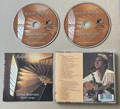 RALPH McTELL - Spiral Staircase - 1997 SNAPPER MUSIC - Two Disc Set - CD • £2.50