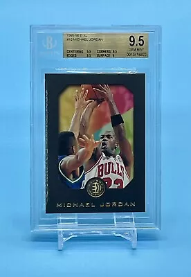 ❤️1995-96 Skybox E-XL #10 Michael Jordan Chicago Bulls HOF BGS 9.5 Gem Mint Rare • $169.99