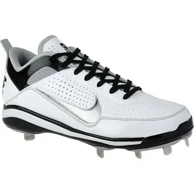 Mens Baseball Cleats Nike Air Show Elite White Low Metal Shoes $80-sz 16 • $20
