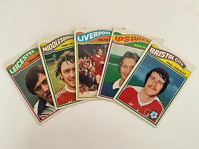 £1.40 • Buy Topps Chewing Gum Football Cards Orange Backs - 1978 - Various