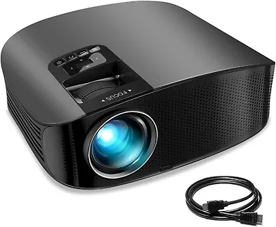 Video Projector Dolby Native 1080P R 12000L Outdoor Movie Projector Bundle 230  • $79.95