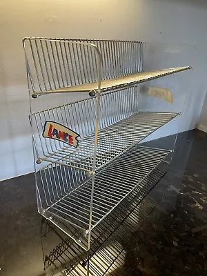 Vintage 1950's Lance Cracker Display Rack Advertising Country Store Wire Rack • $75