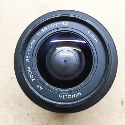 $20 • Buy Minolta AF Zoom 35-70mm F/3.5-4.5 Lens, For Minolta Sony A Alpha Mount