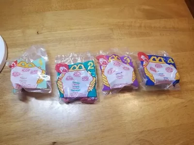 1995 Littlest Pet  Shop McDonalds Happy Meal Toy Complete Set Of 4 NIP • $8.99