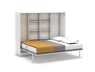 Diva Couple Wall Bed - Horizontal Hidden Bed Murphy Bed Complete Solution • £1386