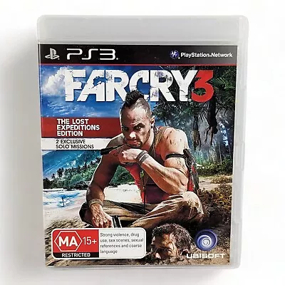 Far Cry 3 Sony PS3 PlayStation 3 - Complete With Manual • $12.49