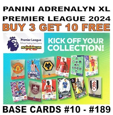 £0.99 • Buy Panini Adrenalyn Xl Premier League 2024 2023-2024 -  Base Cards #10 - #189