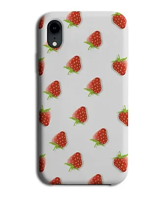 £11.99 • Buy Red Strawberry Pattern Design Phone Case Cover Strawberries Fruit Seeds C284 