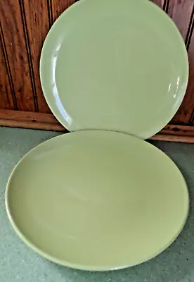 Ikea 2  Lime Green Dinner Plates 10 1/2 - 12011 Replacement Dish • $13.50