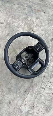 OEM 2021-2023 Ford F-150 Black Steering Wheel ML3Z-3600 Base Model Rubber Grip • $100