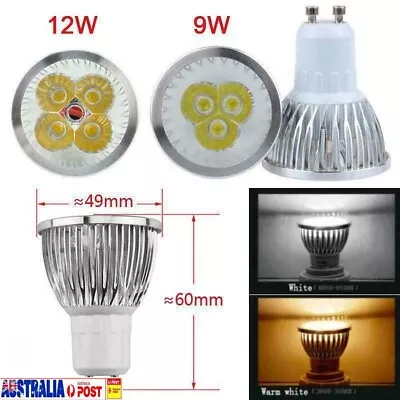 GU10 9W / 15W Downlight Bulb COB LED Spotlight Globe Lamp Light Warm Cool White • $17.14