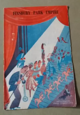 Vintage Theatre Programme Finsbury Park Empire Variety Show Oct 1955. We've More • £5