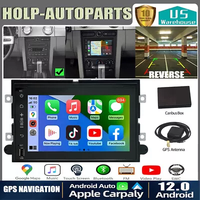 Android 12 Apple Carplay Car Stereo Radio GPS Navi For Ford Mustang 2005-2009 • $130.14