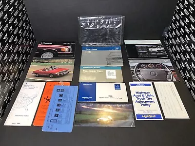 1988 Mercedes-Benz 560SL Owners Manual Set Very Nice Set Item #UY3 Full Set • $787.26