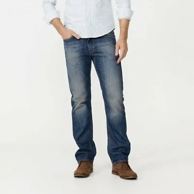 Levi's 514/503  Men's Fade Blue Straight Leg Non Stretch Jeans Size: 35 X 34 • $69