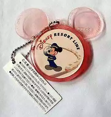 Keychain Mascot Character Mickey Mouse Red/August 24.2007 Commemorative Ticket C • $60.30