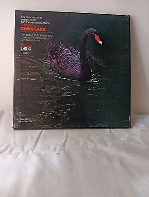 1970 Gennady Rozhdestvensky Tchaikovsky's Swan Lake Box Set 3x Vinyl Lp Src-4106 • $18