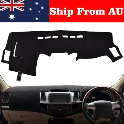 Dash Mat Dashboard Cover Dashmat For Toyota Hilux 150 Series SR SR5 2005-15 RHD • $15.89