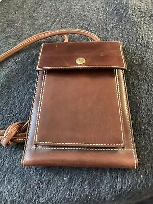 Eddie Bauer Travel Wallet Brown Leather. Great Wallet • $99